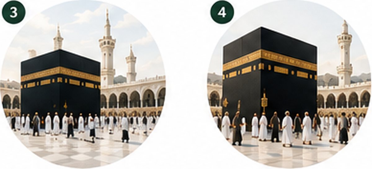 La Kaaba, à La Mecque